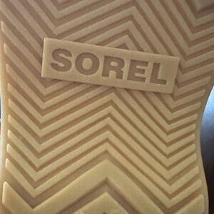 Sorel Beige and white Sole Clog Boots size 8.5